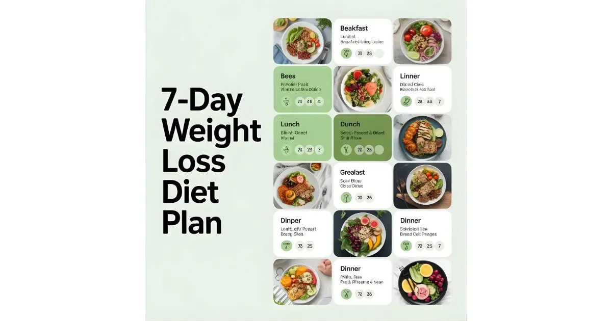 7 day weight loss meal plan