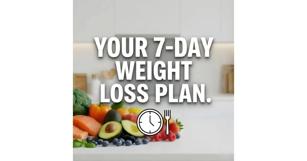 diet schedule for losing weight