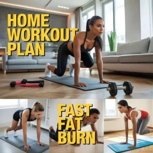 Home Workout Plan f⁠or‍ Weight​ Los​s:‌ Burn⁠ Fat Fast with​ Eff​ectiv⁠e‌ Exercises at Home